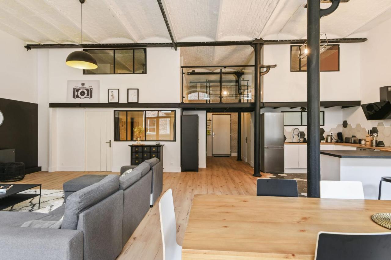 Appartamento Loft De L'Usine - Welkeys Tourcoing Esterno foto