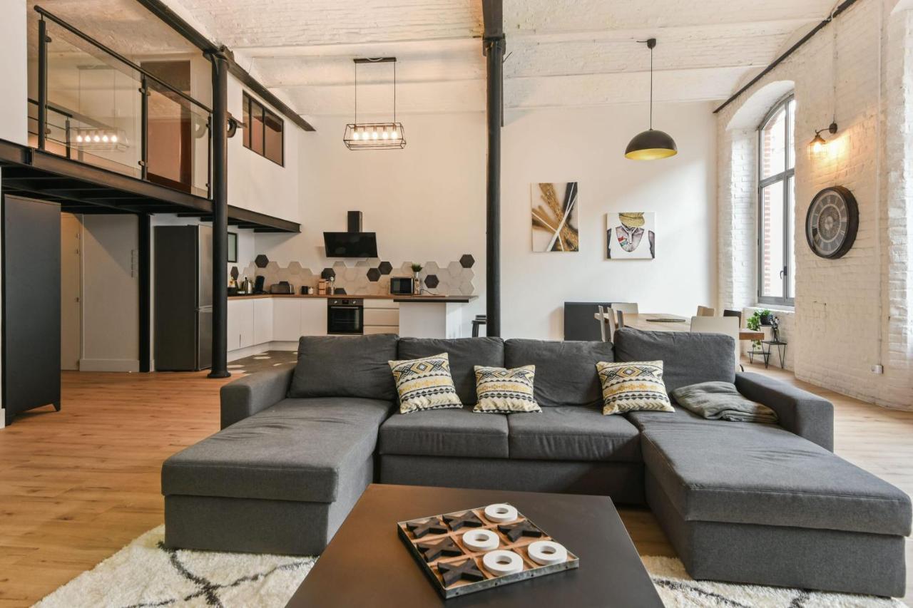 Appartamento Loft De L'Usine - Welkeys Tourcoing Esterno foto